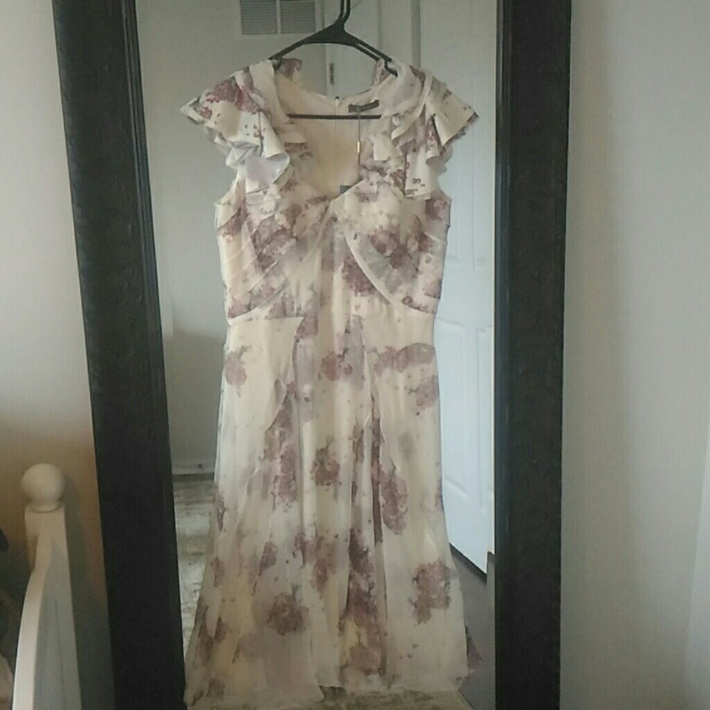 🌺NWT Zac Posen Floral Dress - Offers Welcome!🌸 - Picture 4 of 11